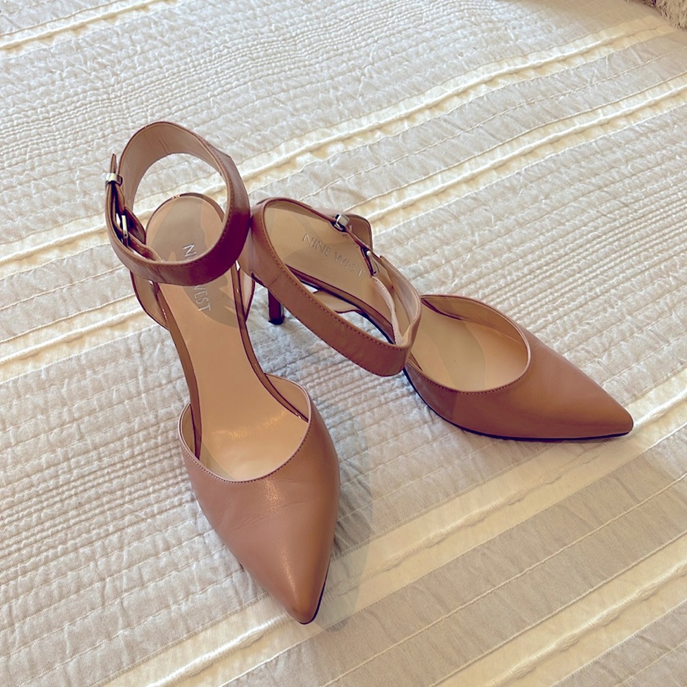 Nine West double strap stiletto